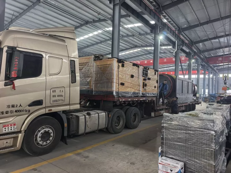 Јинки рударске машине испоручују серију опреме за одвајање бубњева и пратећу опрему у Русију