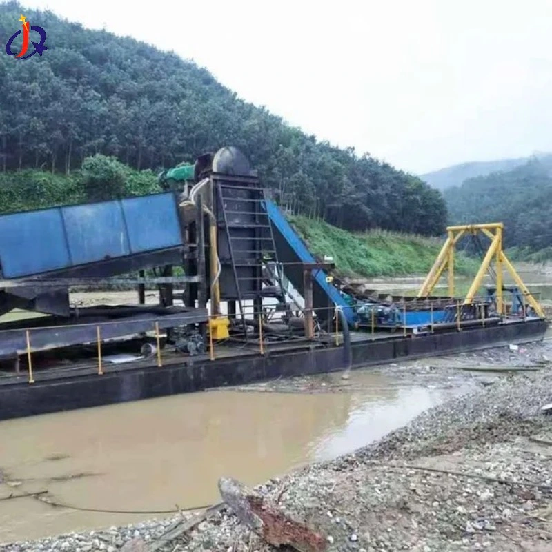 River Gold Dredger for Placer Gold Extraction