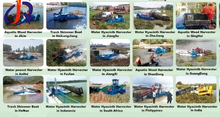 Aquatic Weed Cutting Boat for Gold Mining Areas