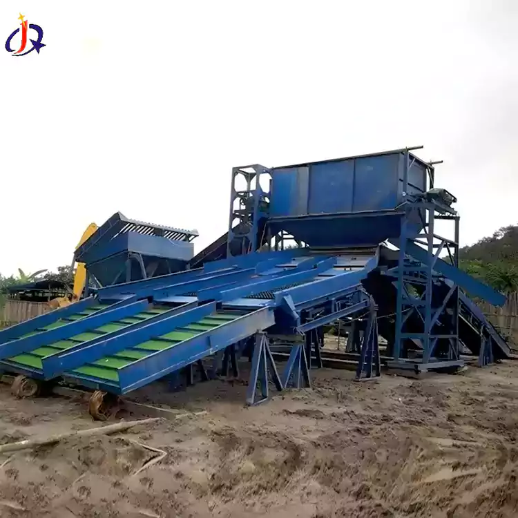 Опрема за рударење злата на копну